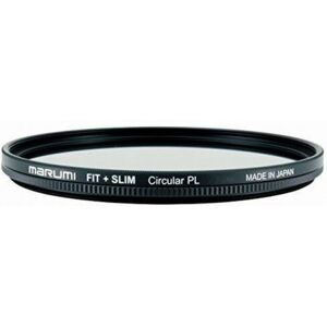 Filtre Polarisant Circulaire Marumi FIT + SLIM 58mm Noir - Publicité