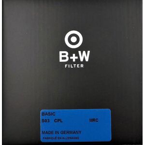 B&W Filtre Polarisant Circulaire Basic MRC 58mm (1100750) - Publicité