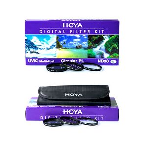 Hoya Jeu de Filtres DFK55 II (UV,PLC,ND) D55 mm - Publicité