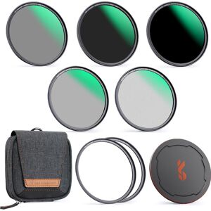 K&F Concept Kit Magnetique CPL/ND8/ND64/ND1000/ND1000 Black Mist D82m