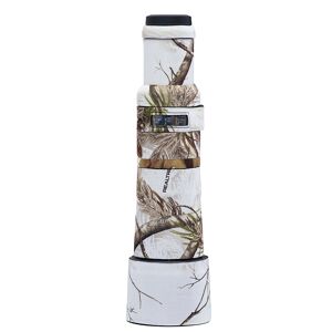 LENSCOAT Couvre Objectif Canon 800mm IS STM RF f/11 Camouflage Neige