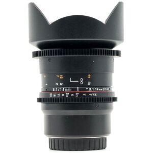 Occasion Samyang 14mm T31 ED AS IF UMC II Monture Micro quatre tiers