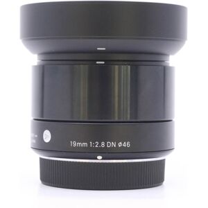 Occasion Sigma 19mm f28 EX DN Monture Micro Quatre Tiers