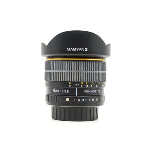 Occasion Samyang 8mm f35 Fisheye CS Monture Pentax