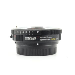 Occasion Metabones Nikon G vers Micro quatre tiers Speed Booster ULTRA 071x