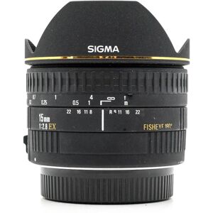 Occasion Sigma 15mm F28 EX DG Fisheye Monture Sigma SA