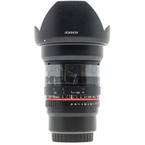 Occasion Rokinon 16mm f/2 ED AS UMC CS - Monture Micro quatre tiers