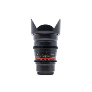 Occasion Walimex Pro 24mm f/1.5 VDSLR - Monture Micro Quatre Tiers