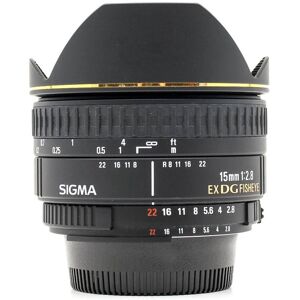 Occasion Sigma 15mm f28 EX DG Fisheye Monture Nikon