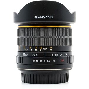 Occasion Samyang 8mm f35 Fisheye Monture Canon EF S Fit