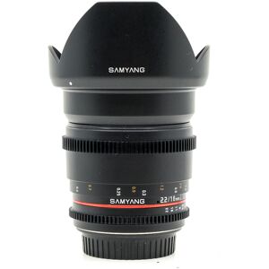 Occasion Samyang 16mm T22 ED AS UMC CS Monture Canon EF S