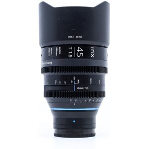 Occasion Irix 45mm T1.5 Cine - Monture Sony FE