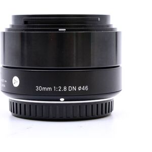 Occasion Sigma 30mm f28 EX DN Monture Micro quatre tiers