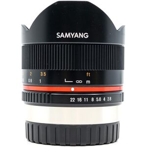 Occasion Samyang 8mm f28 UMC Fisheye II Monture Fujifilm X