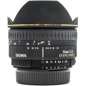 Occasion Sigma 15mm f28 EX DG Fisheye Monture Nikon