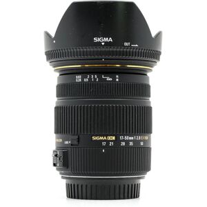 Occasion Sigma 17 50mm f28 EX DC OS HSM Monture Canon EF s