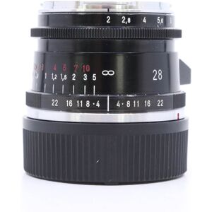 Voigtlaender Occasion Voigtlander Ultron 28mm f2 Aspherical VM Type II Monture Leica M