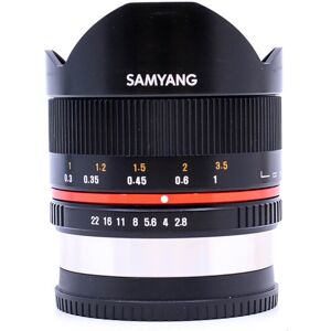 Occasion Samyang 8mm f/2.8 UMC Fisheye II - Monture Fujifilm X