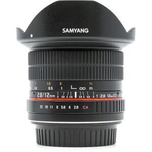 Occasion Samyang 12mm f28 ED AS NCS Fisheye Monture Canon EF