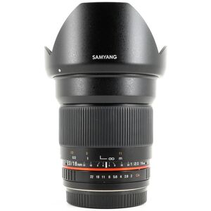 Occasion Samyang 16mm f2 ED AS UMC CS Monture Canon EF