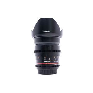 Occasion Samyang 24mm T15 ED AS UMC II Objectif Cinema Monture Canon EF