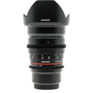 Occasion Samyang 24mm T15 VDSLR ED AS IF UMC II Monture Micro Quatre Tiers