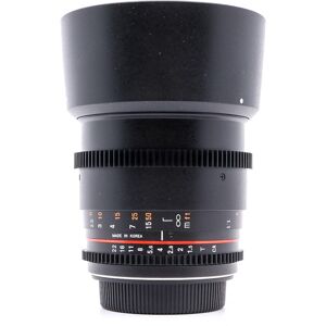 Occasion Samyang 85mm T15 AS UMC II Monture Canon EF Fit