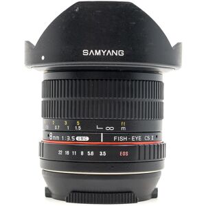 Occasion Samyang 8mm f/3.5 Asph IF MC Fisheye CS II DH - Canon EF -S Fit