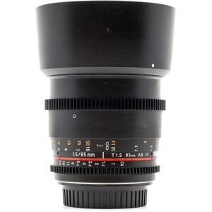 Occasion Samyang 85mm T15 AS UMC II Monture Canon EF Fit