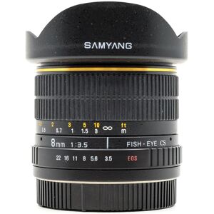 Occasion Samyang 8mm f/3.5 Fisheye - Monture Canon EF-S Fit