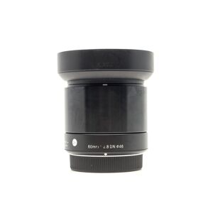 Occasion Sigma 60mm f28 DN ART Monture Micro quatre tiers