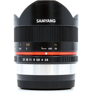 Occasion Samyang 8mm f/2.8 UMC Fisheye II - Monture Fujifilm X