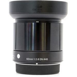 Occasion Sigma 60mm f28 DN ART Monture Micro quatre tiers