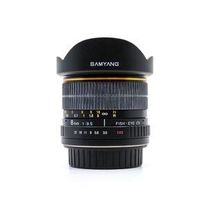 Occasion Samyang 8mm f35 Fisheye Monture Canon EF S Fit
