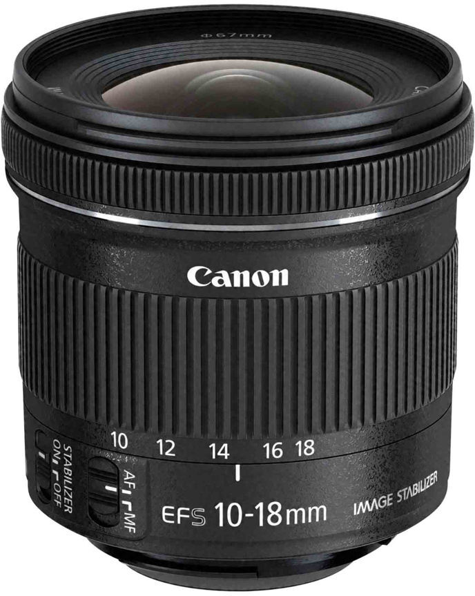 Canon EF-S 10-18 mm f/4.5-5.6 IS STM Wide-angle Zoom Lens