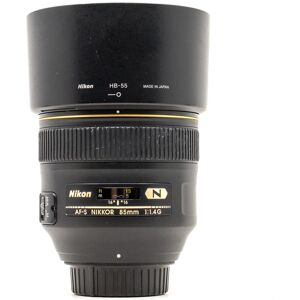 Nikon AF-S Nikkor 85mm f/1.4G (Condition: Excellent)