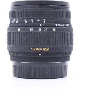 Sigma 18-50mm f/3.5-5.6 DC Nikon Fit (Condition: Excellent)