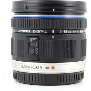 Olympus M.Zuiko Digital ED 9-18mm f/4-5.6 (Condition: S/R)