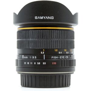 Samyang 8mm f/3.5 Fisheye Canon EF-S Fit (Condition: Excellent)