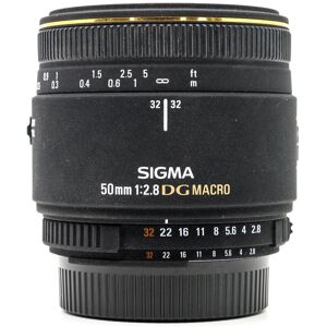 Sigma 50mm f/2.8 EX DG Macro Nikon Fit (Condition: Excellent)