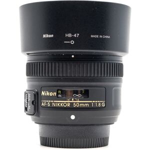 Nikon AF-S Nikkor 50mm f/1.8G (Condition: Excellent)