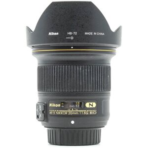 Nikon AF-S Nikkor 20mm f/1.8G ED (Condition: Excellent)