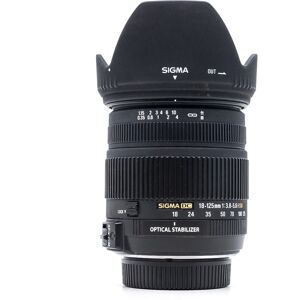 Sigma 18-125mm f/3.8-5.6 DC OS HSM Nikon Fit (Condition: Good)