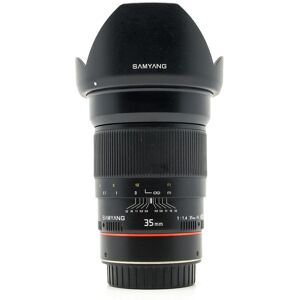 Samyang 35mm f/1.4 AS UMC Canon EF Fit (Condition: Excellent)