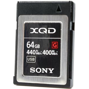 Sony XQD G 64GB 440MB/s Card (Condition: Excellent)