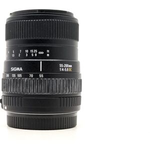 Sigma 55-200mm f/4-5.6 DC Canon EF-S Fit (Condition: Good)