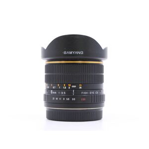 Samyang 8mm f/3.5 Fisheye Canon EF-S Fit (Condition: Good)