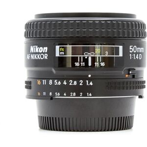 Nikon AF Nikkor 50mm f/1.4D (Condition: Excellent)