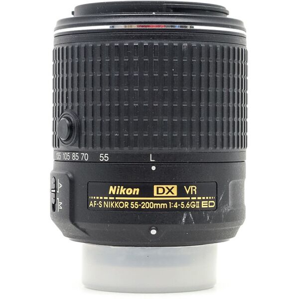 nikon af-s dx nikkor 55-200mm f/4-5.6g ed vr ii (condition: excellent)