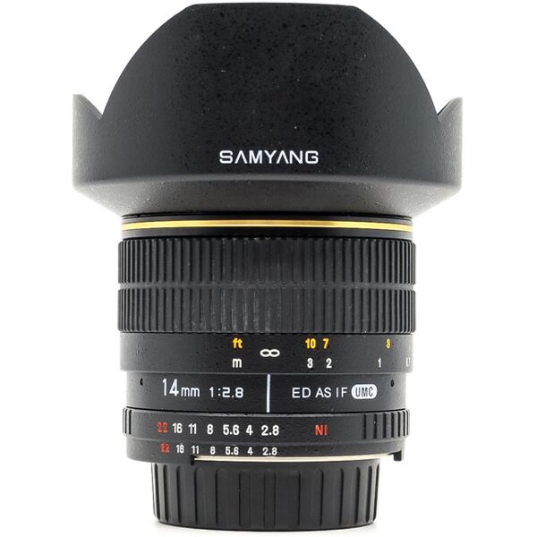 samyang 14mm f/2.8 ed as if umc nikon fit (condition: excellent)